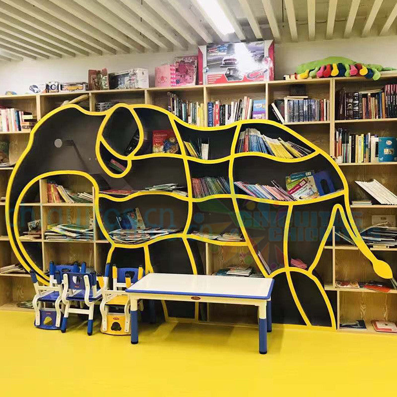 Chiquitos Animal Themed READING NOOK Bookshelf Kids Library Furniture ...