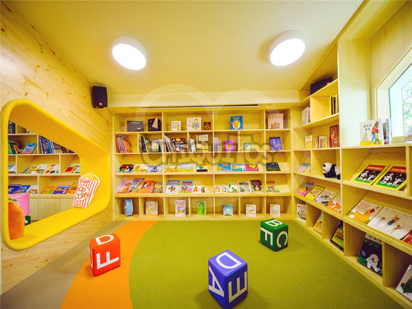 Chiquitos Kids Library Reading Corner Bookcase Bookstore Reading Centre Creative  Study Area Combo Bookshelf Series
