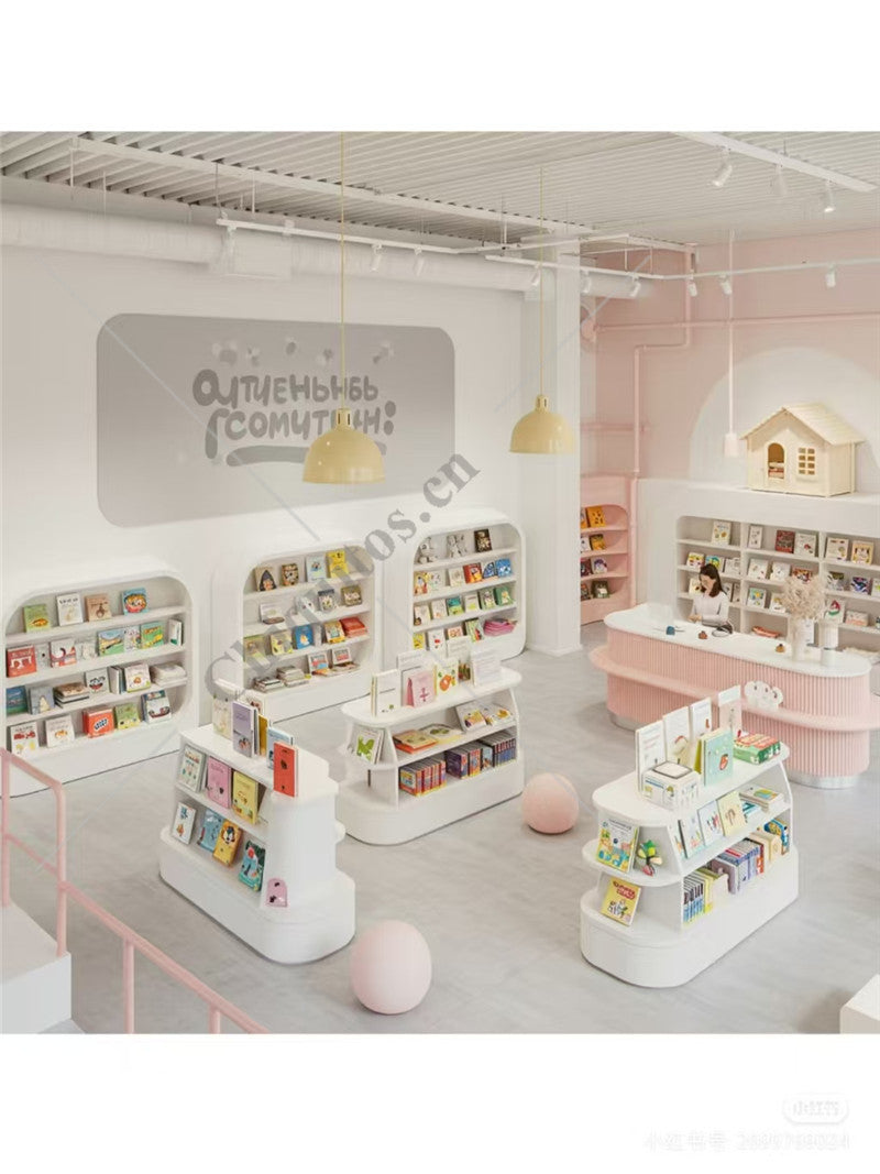 Chiquitos Montessori Kids Library Reading Floor Bookshelf Daycare Cabi ...