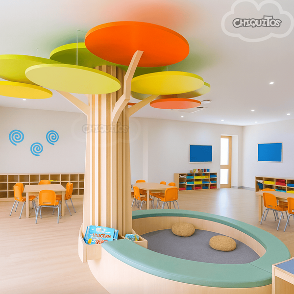 Chiquitos New Tree-Shaped Creative Art Decorative Trees for Early Learning Kindergarten Indoor Playground  Library Waiting Area