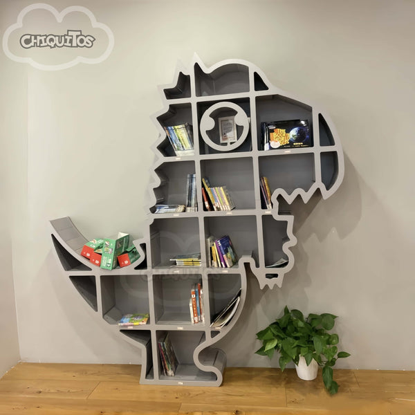 Chiquitos Kids Dinosaur-Shaped Storage Cabinet Animal Furniture for Nursery & Playroom OEM/ODM Customizable Kids Furniture