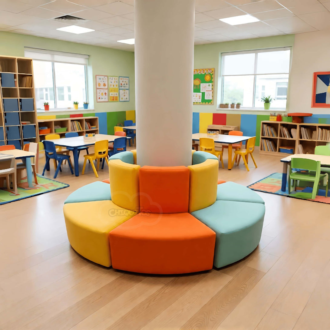 Chiquitos Kindergarten Soft Play Column Sofa Hall Pillar Padding Soft ...