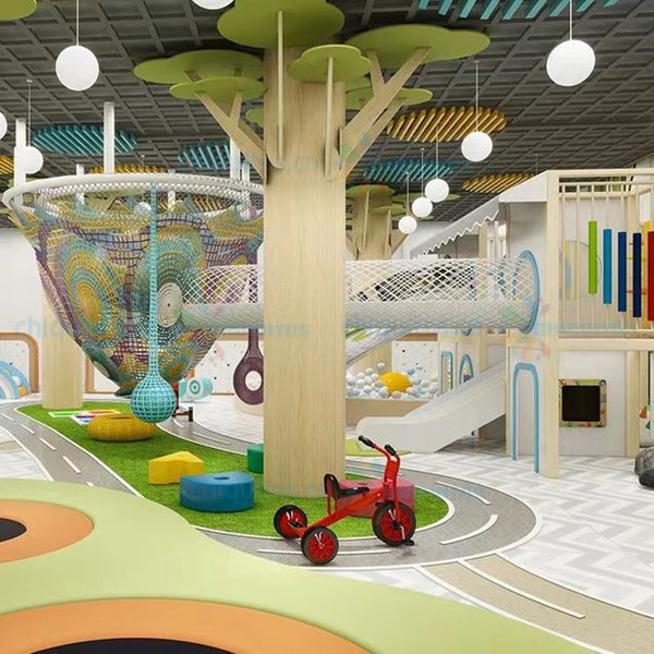Chiquitos Modern Indoor Playground Equipment for Kids Creative Play Area Design for Schools and Activity Centers