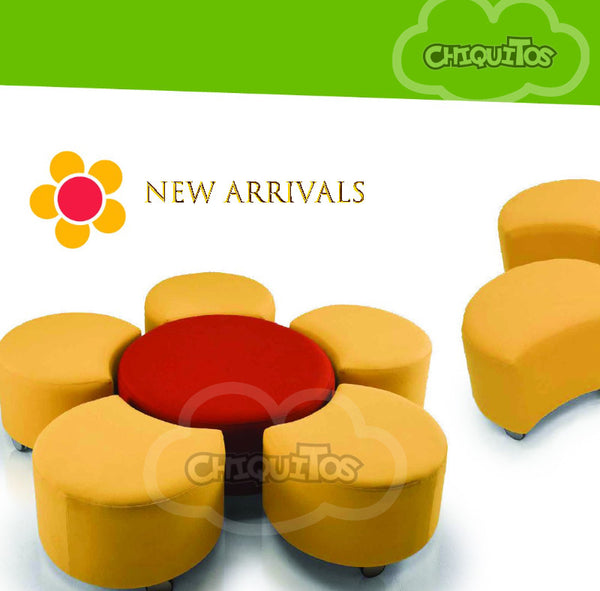 Chiquitos Modern Modular Irregular-Shaped Sofa Set  Creative Lounge Seating for Reception  Office or Education Centers