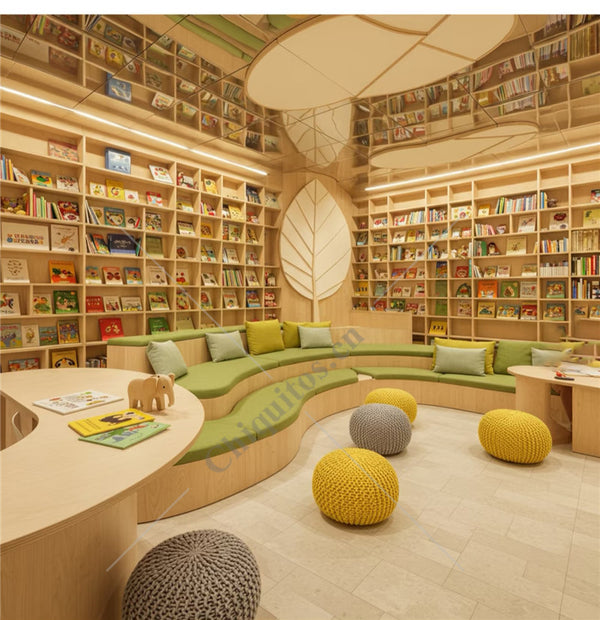 Chiquitos Commercial Project Furniture School Library Reading Bookshelf  Office Breaking Area Leisure Display Rack