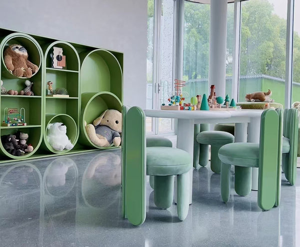 Chiquitos Montessori Rug Kindergarten Classroom Furniture Toddler library daycare Nursery  tables&chairs sets suppliers