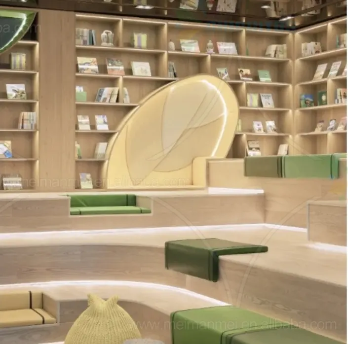 Chiquitos School Library Showcase Stand Wooden Shop Design Cabinet Boo ...