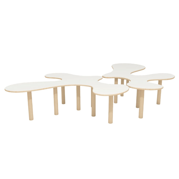 Chiquitos Children'S Furniture Sets Daycare Center Nursery High Quality Study Table Child Gaming Solid Wood Chair And Table Set
