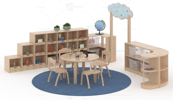 Chiquitos Daycare Furniture Toy Storage Shelves Indoor Kindergarten Tables And Chairs