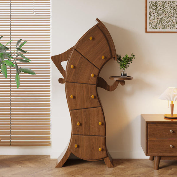 Chiquitos Tilting cabinet Solid wood akimbo robot cabinet side cabinet