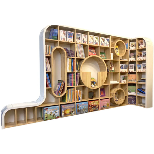 Chiquitos Designer Nordic simple corner bookcase for children's room bookcase