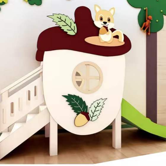Chiquitos Indoor Playground Equipment Cute Cartoon Soft Kid Sofa Colorful Design Indoor Climbing Playground Soft Play Equipment