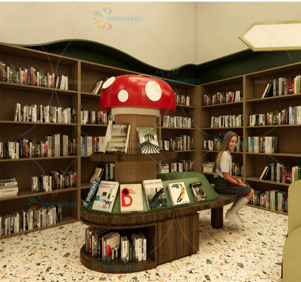 Chiquitos Kindergarten Library Room Furniture Set Bookshelf For Childcare Daycare Kids' Shelves Reading Room School Library