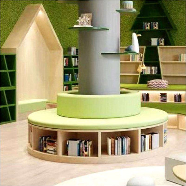 Chiquitos Creative Book Shelf Hight Quality Bookcase Wooden Wood Oem/Odm Storage Bookcase Furniture furniture for kindergarten