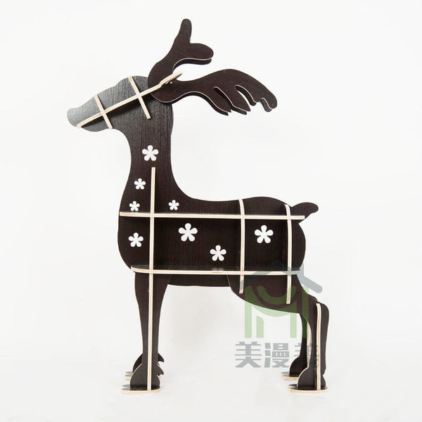 Chiquitos Creative animal bookshelves Deer bookcase racks display stand children's room bookshelves school library bookshelf