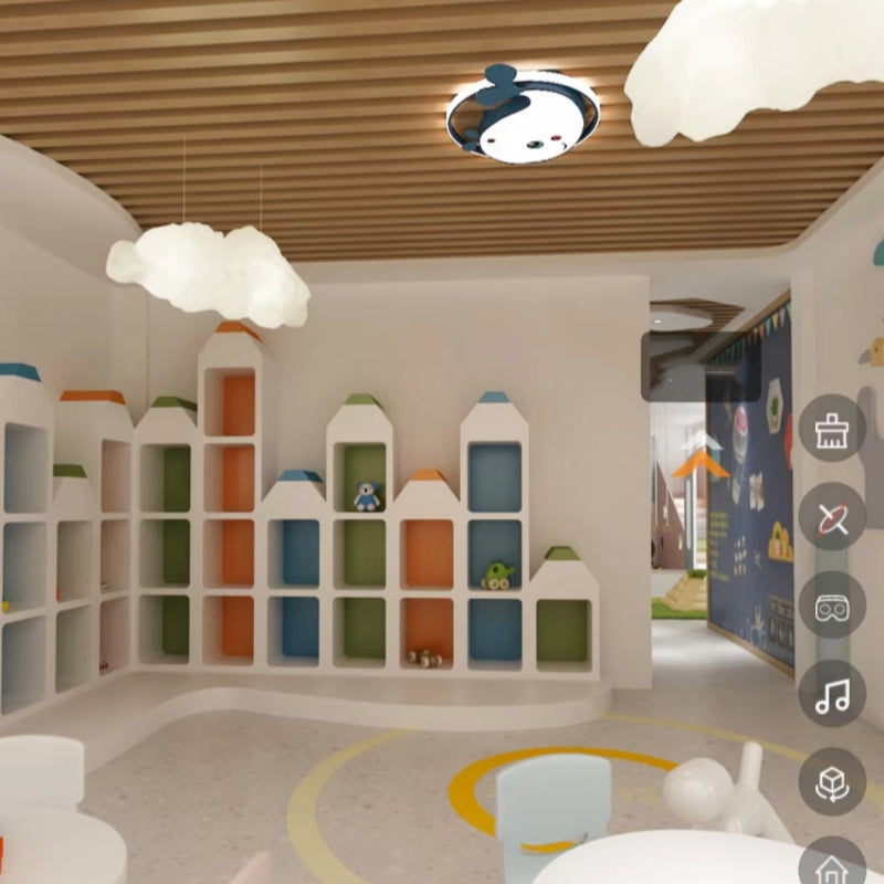 Chiquitos Trending Kids Library Design Preschool Reading Room Interior ...