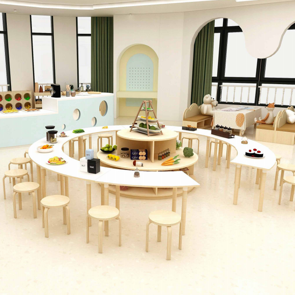 Chiquitos Chiquitos Kindergarten Classroom Wooden Furniture Design Preschool Furniture Table And Chair Set Cabinet Bookshelf