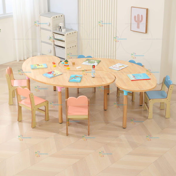Chiquitos Kindergarten School Modular Desk And Chair Set Combination Art Design Kids Learning And Desk