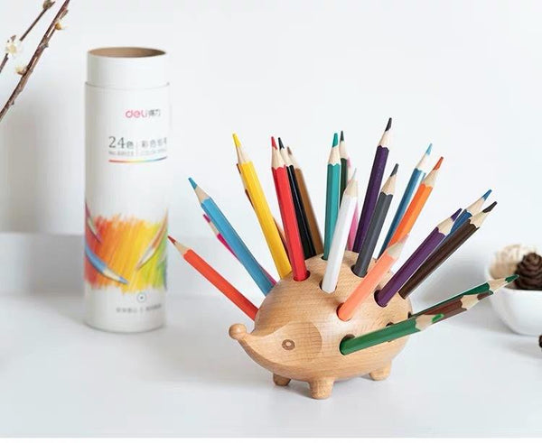 Chiquitos Office utensils Pen holder Solid wood fish Home ornaments ornaments Creative gift Daycare Furniture Kids