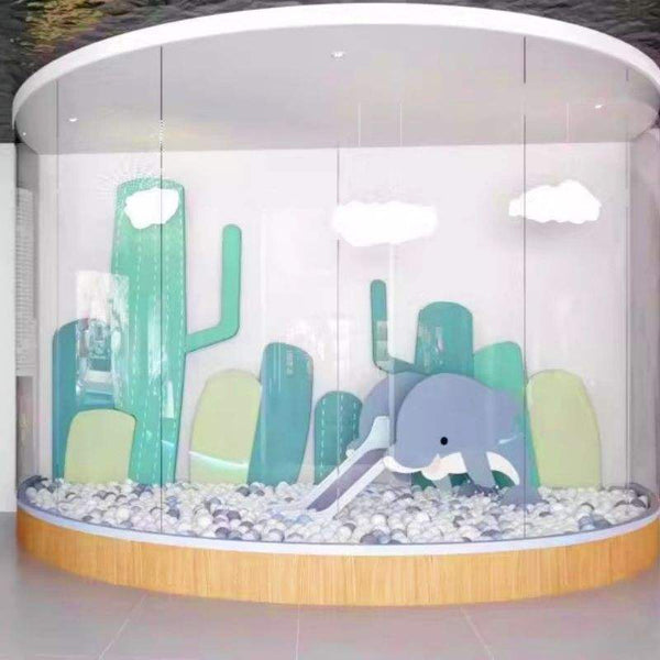 Chiquitos New style Customized modular anti-collision soft bag wall wall decoration for children's room background wall