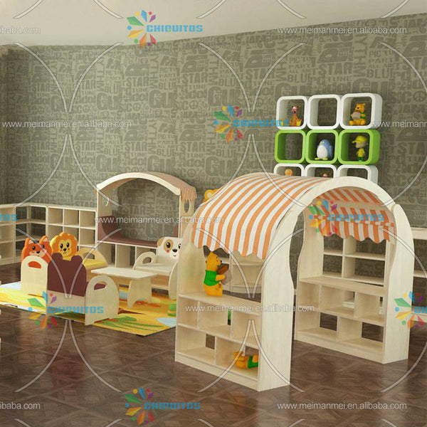 Chiquitos Nursery center kindergarten furniture early education center cabinet storage cabinet kindergarten activity area corner