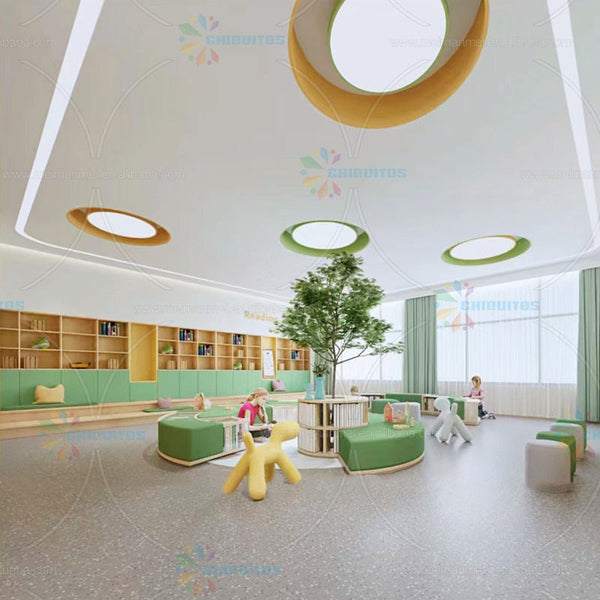 Chiquitos Customized multi-specification daycare equipment combination children's cabinet children's furniture set kindergarten