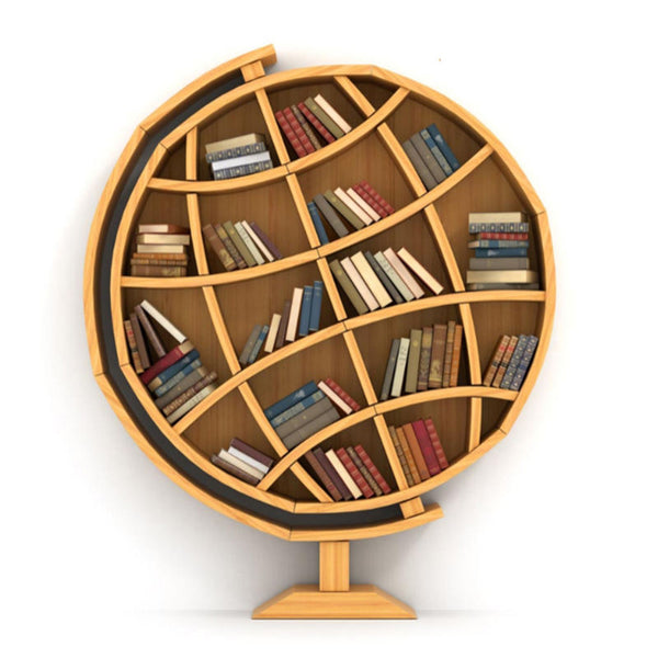 Chiquitos Master kindergarten bookshelf campus corridor bookshelf children's room soft bookcase globe window display shelf