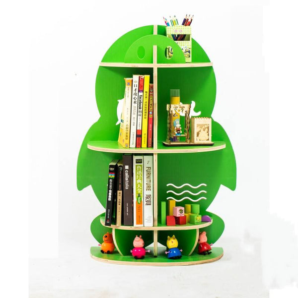 Chiquitos Creative wooden animal bookcase children's picture book children's bookcase cartoon penguin bookcase toy storage rack