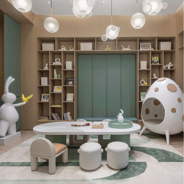 Chiquitos Children'S Table Chair Combination Montessori Wooden Daycare Nursery Furniture High-end Children's furniture store