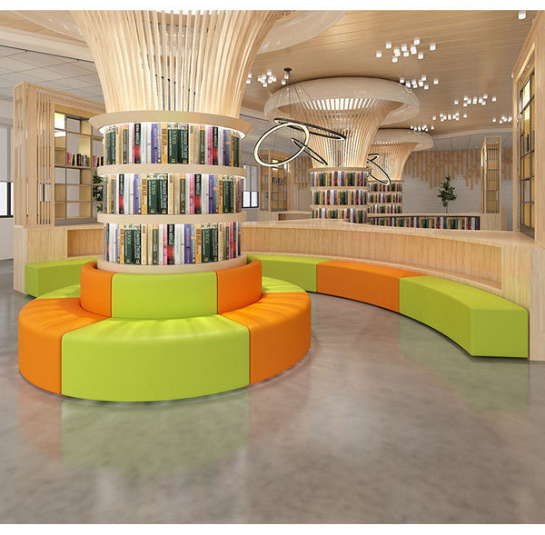 Chiquitos Creative Columns Soft Bags Card Seats modularSofas for Kindergarten Rest Areas Hotel Halls Leisure Waiting Areas