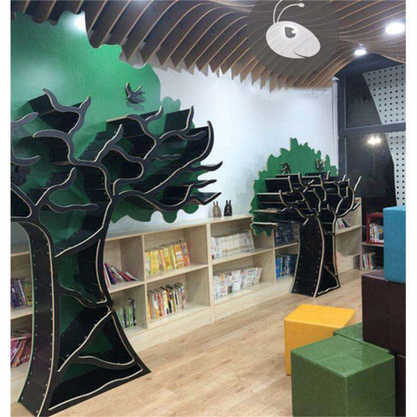Chiquitos Bookshelves Children Baby Tree Book Rack Bookcase White Bulk Display Hot Sale Luxury Metal Bookcase Living Room Office Bookshelf