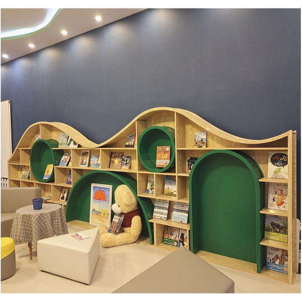 Chiquitos Bookshelf Oem/Odm full wall Furniture Kids Clearance Children Baby kids wooden Bookshelf