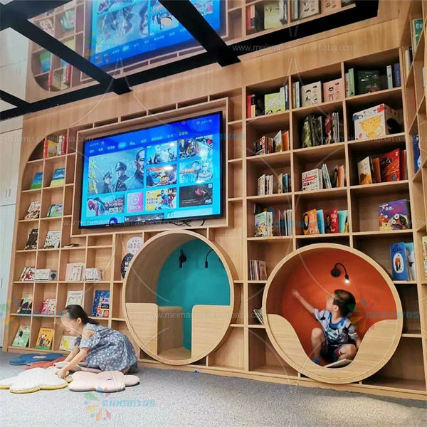 Chiquitos Montessori Daycare Nursery Furniture Set Creative Kindergarten Library Storage Indoor Classroom table and chairs sets