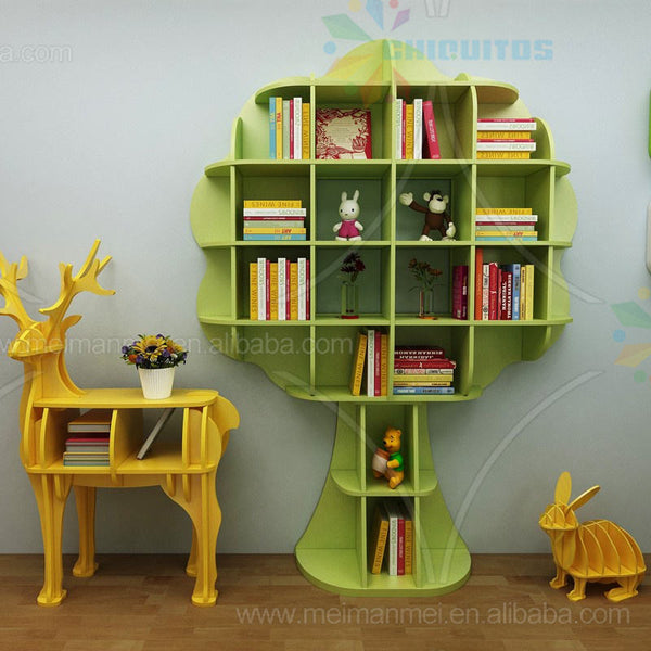 Chiquitos Bookshelves Furniture Modern Montessori Wooden Bulk Hot Sale Solid Wood Bookshelf Daycare Montessori Furniture Set
