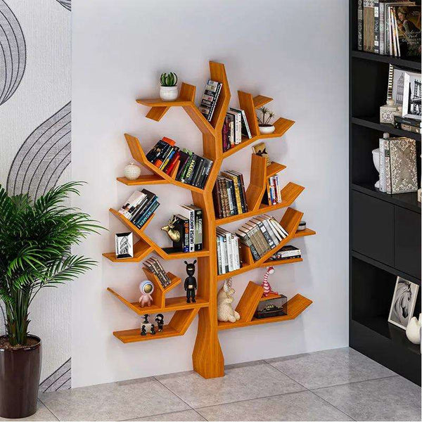 Chiquitos Kids Tree Shape Bookshelf Furniture Book Case Wood Living Room Corner Book Shelves Kids luxury school library decorate