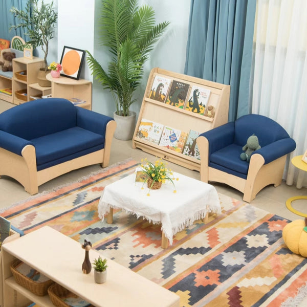 Chiquitos Children's Combination Sofa Children'S Home Sofa For Early Education Center Reading Rest Area Indoor room Furniture