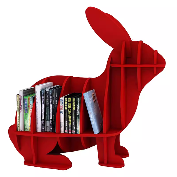 Chiquitos Kindergarten cute animal bookshelf store display shelf furniture store creative bookcase Soft-mounted design library
