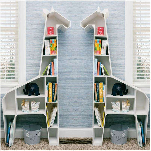 Chiquitos Multi Tier Wooden kids bookshelf bookcase Multi-layer Creative Giraffe Shaped Book Shelf kids library furniture