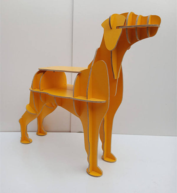 Chiquitos Creative bookshelf modeling side porch table animal objects soft decoration shelf theme space floor decoration