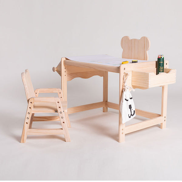 Chiquitos Adjustable kids Table And Chair with arts paper for Nursery Childcare children chair Daycare Preschool Primary School