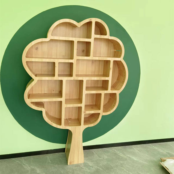 Creative Book Shelf Luxury Wood Bookcase Wooden Eco Friendly New Arrivals New Fashion High Quality With Cabinet Bookshelf Ladder