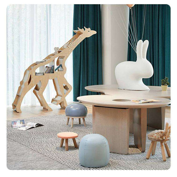 Creative Bookshelf Baby Hight Quality Wall Wooden Book Rack Toy Organizer Living Room Office Wholesale Oem/Odm Office Book Shelf