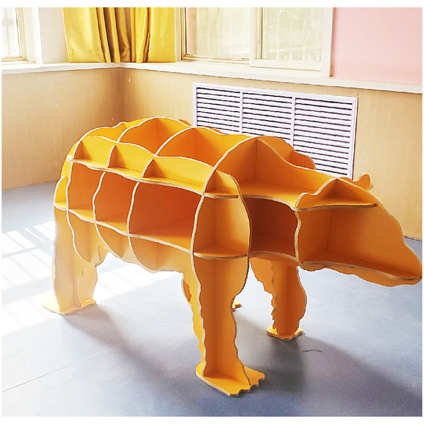 Chiquitos Book Shelf libreria girevole bambini Kids' Cabinets Children Promotional Hot Sale Good Quality Bear Bookcase