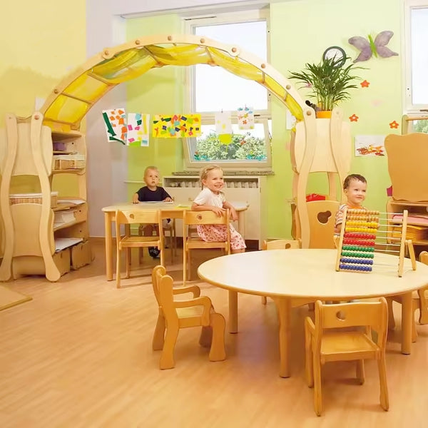 Chiquitos Wooden Nursery Furniture Toy Book Classroom Wood Preschool Locker Daycare Shelf Storage Kindergarten Cabinet For Kid