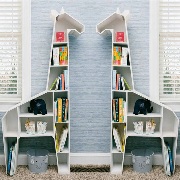Chiquitos Giraffe bookshelves in the shape of creative animals shelf bookshelf