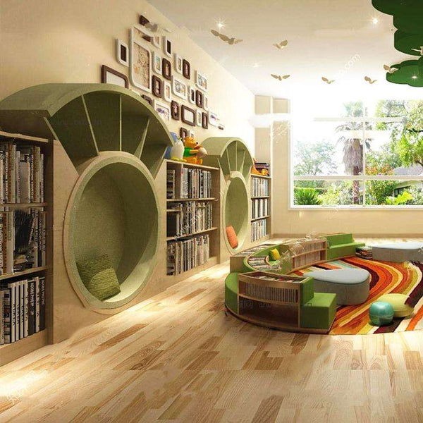 Chiquitos Creative Bookshelves Display Wall Wood Wood Hot Sale Organizer New Fashion Oem/Odm For Home White Foldable Book Shelf