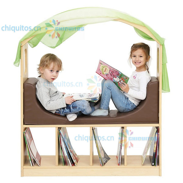 Chiquitos montessori Daycare Arch Reading Corner Kindergarten Den Kids Furniture Preschool Classroom Design Nursery Center Arch Bookshelf